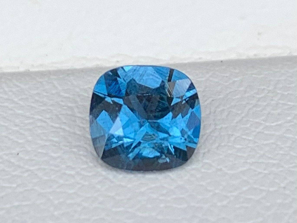 RARE Spinel 1.06 Carats, Cobalt Spinal Gemstone, Unheated Blue Spinal Gemstone, Natural Spinal Gemstone, A Gift for her, Cushion Sapphire - CeylonFineGemsCo