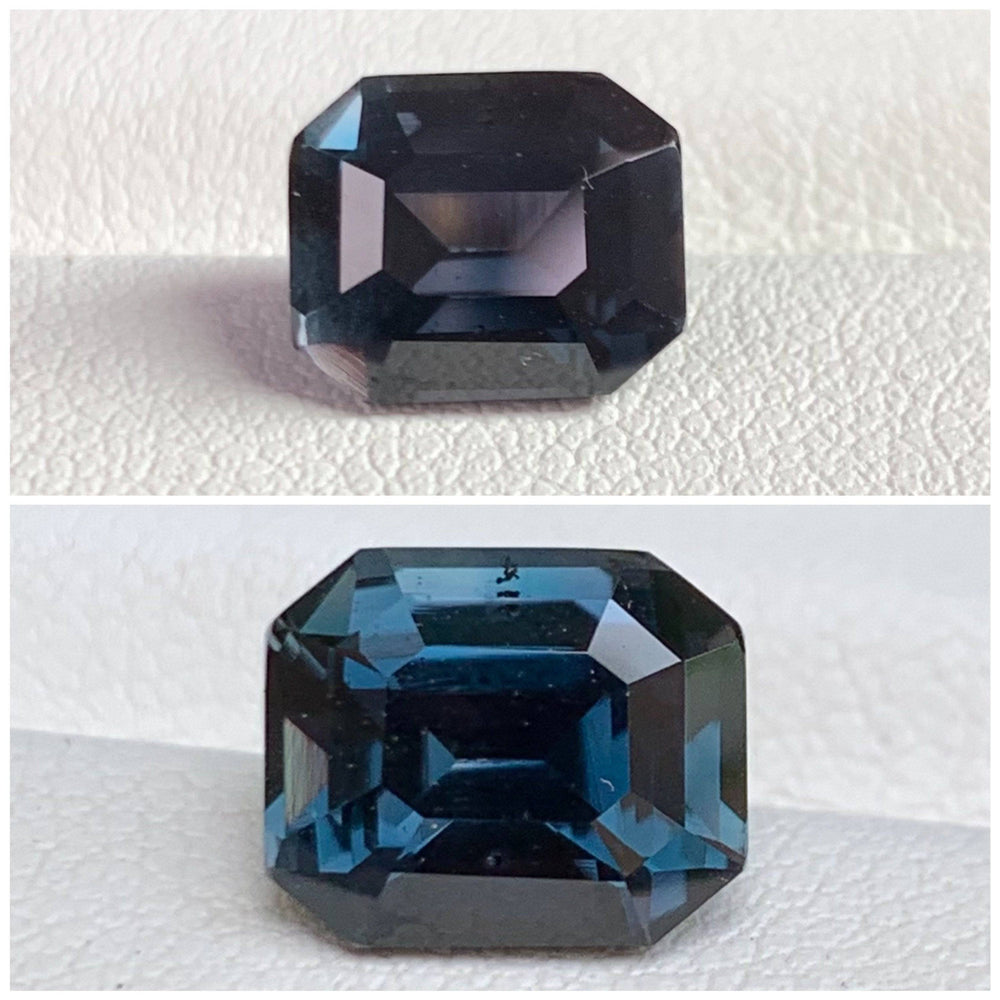 Super Rare  Color Change Sapphire 4.09 Carats , Unheated Sapphire , Teal Sapphire Engagement Ring , Sapphire Ring , Natural Gemstones - CeylonFineGemsCo