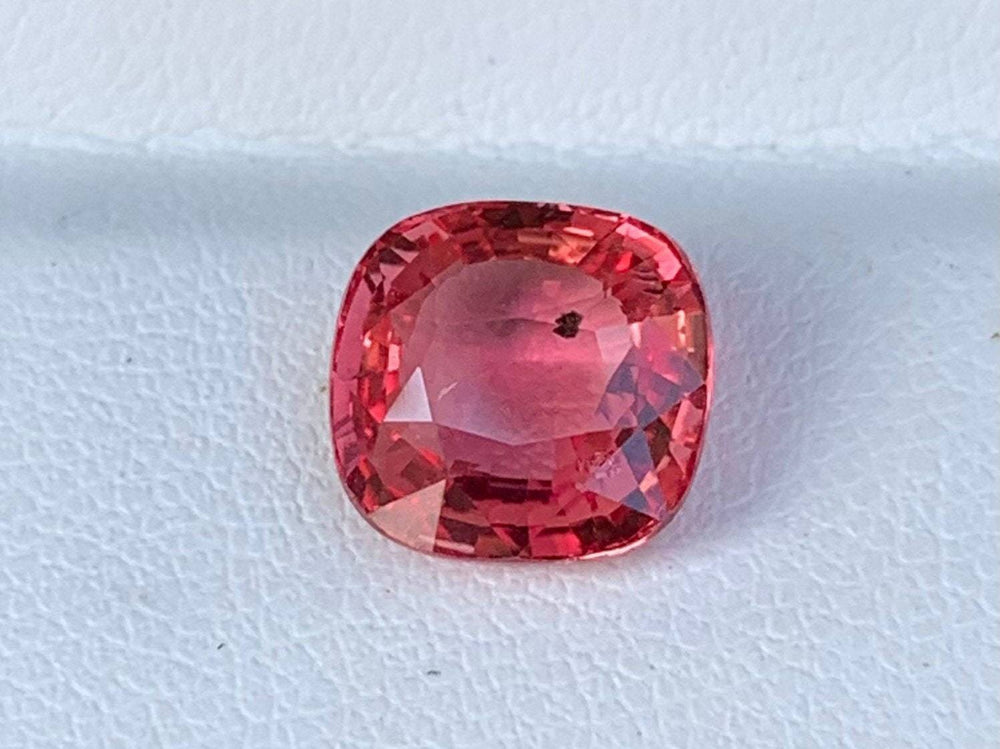 Unheated Padparadscha Sapphire 3.03 cts, King Sapphire, Pinkish Orange Sapphire for engagement ring,Ceylon Natural Padparadscha Gift for her - CeylonFineGemsCo